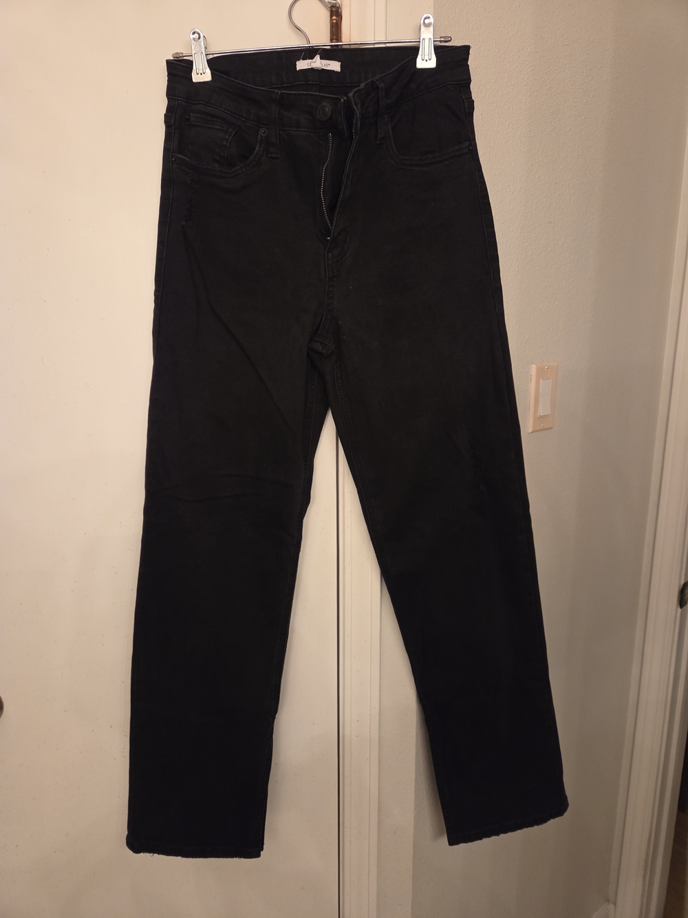 STS Blue Women's Black Boot Cut Jeans